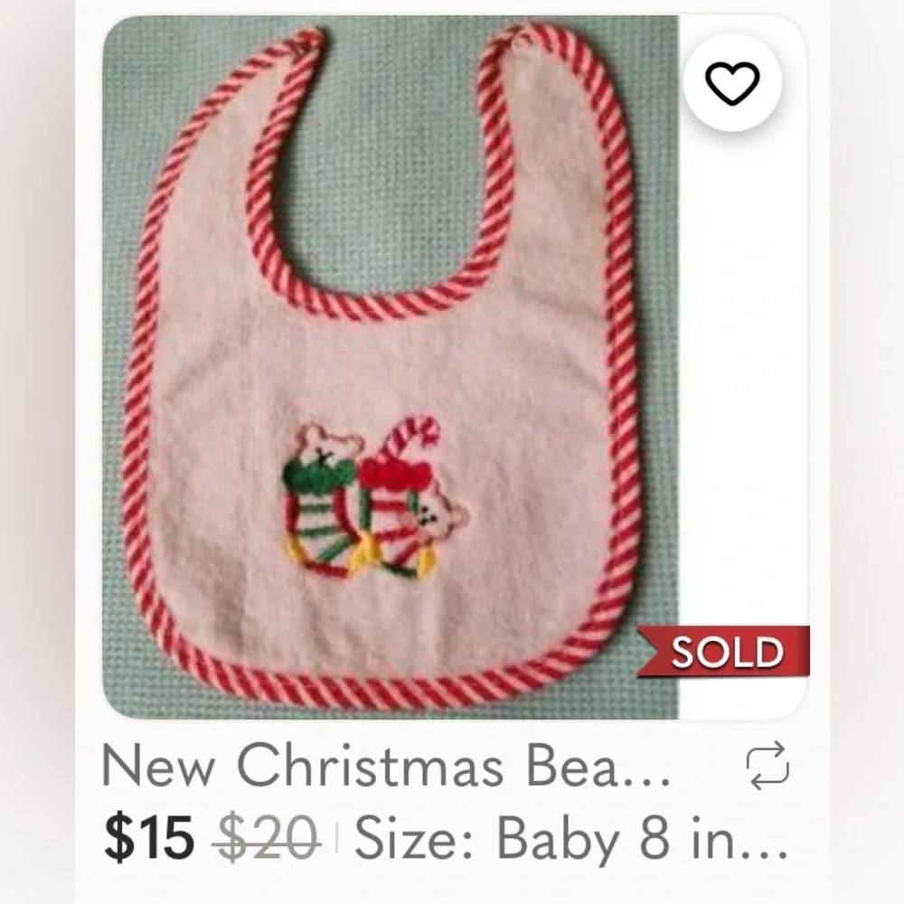 🌞 Carter’s Orange & White Baby’s First Halloween Mick Mouse teething Baby Bib